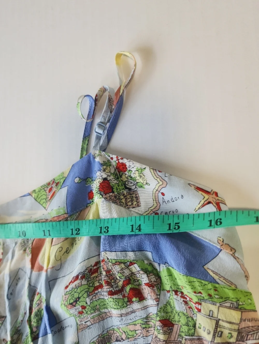 Anthropologie Maeve Cami Souvenir Camisole Tank Top Silk Size 6 - Picture 10 of 11